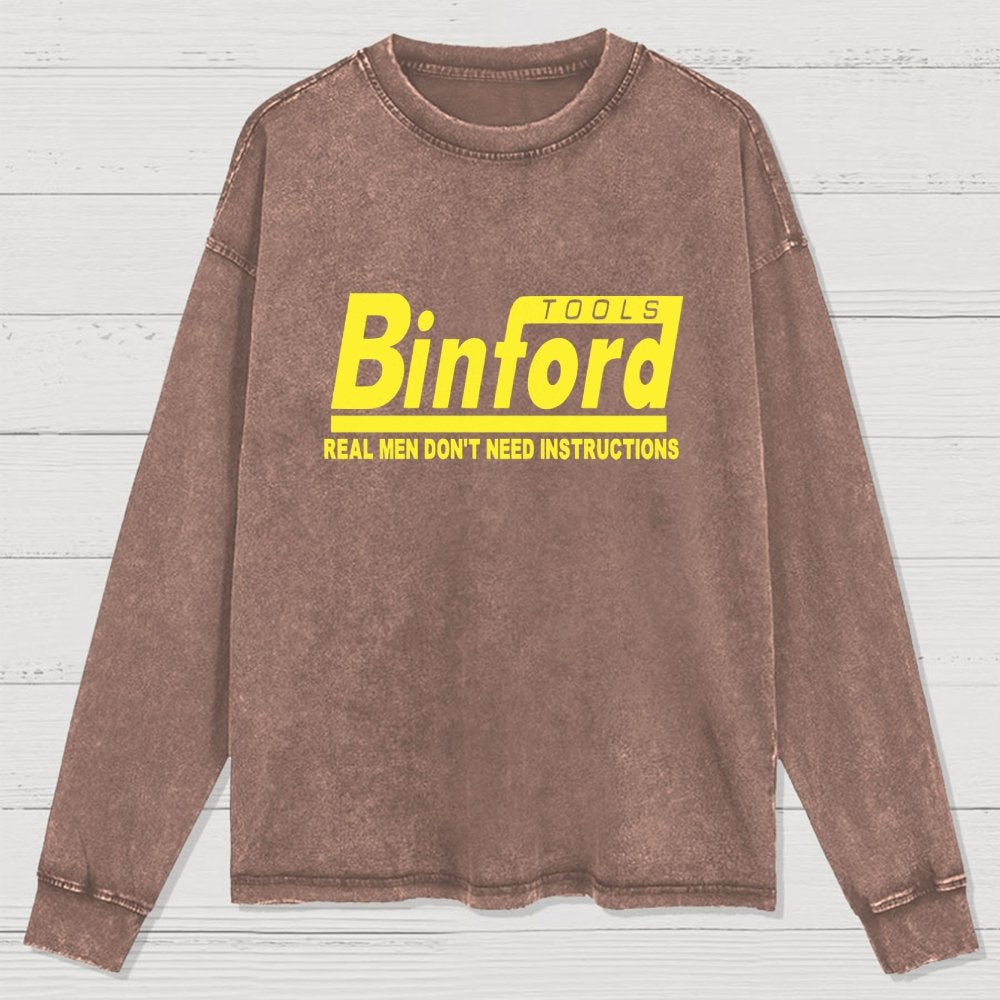 Generic Tools Time Washed Long Sleeve Tee