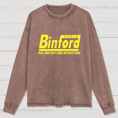Generic Tools Time Washed Long Sleeve Tee