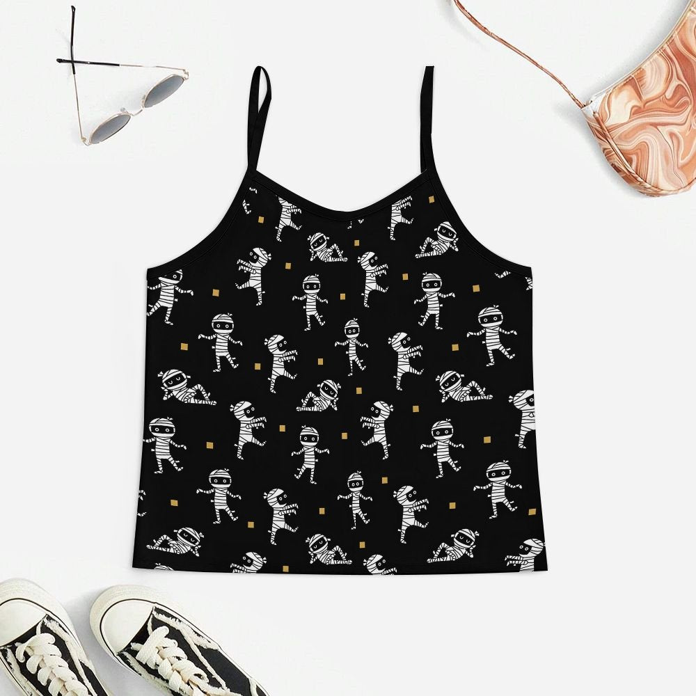 Mummification Program Women's Geek Suspender Cami Set