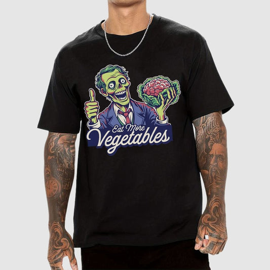 Eat More Vegetable Unisex Geek T-Shirt
