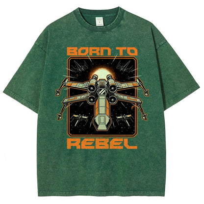 Space War Outlaw Vintage Distressed T-shirt
