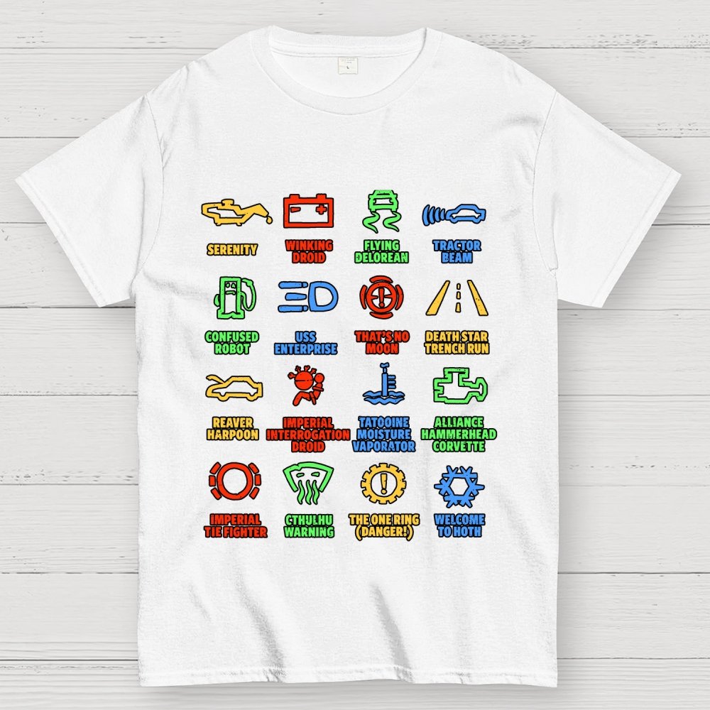 Nerdy Symbols Geek T-Shirt