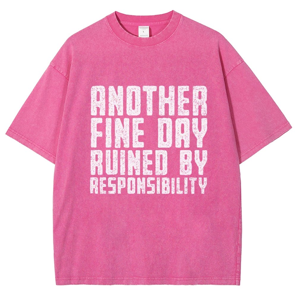 Another Fine Day Vintage Distressed T-shirt