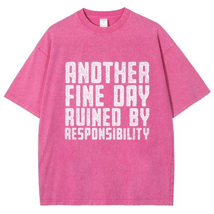 Another Fine Day Vintage Distressed T-shirt