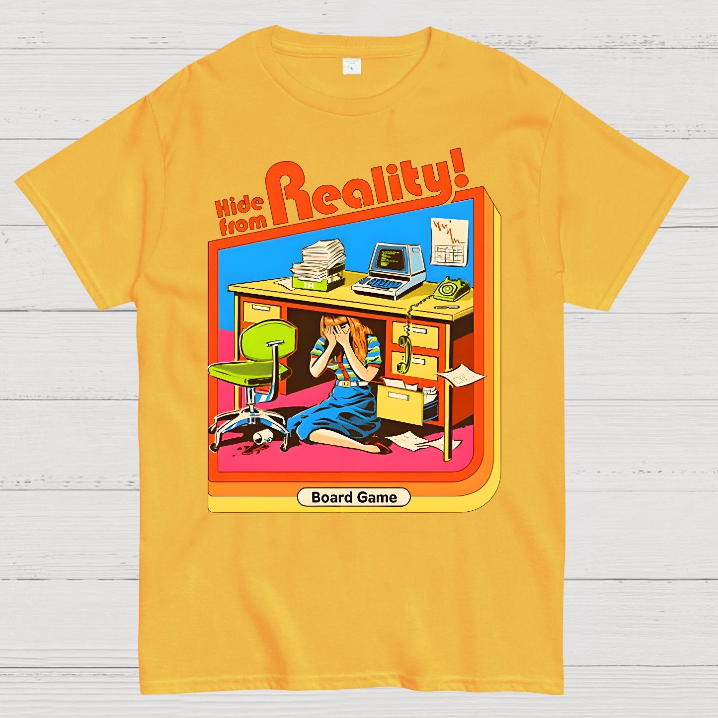 Hide From Reality Geek T-Shirt