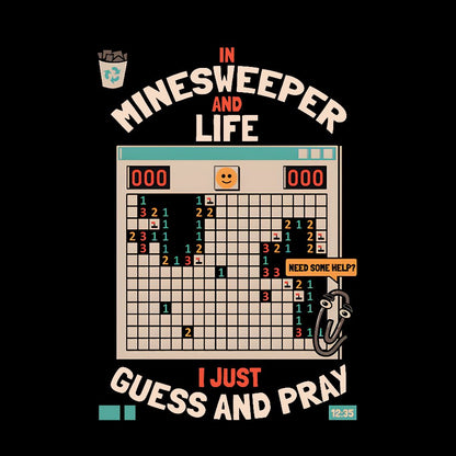 The Minesweeper Philosophy Geek T-Shirt