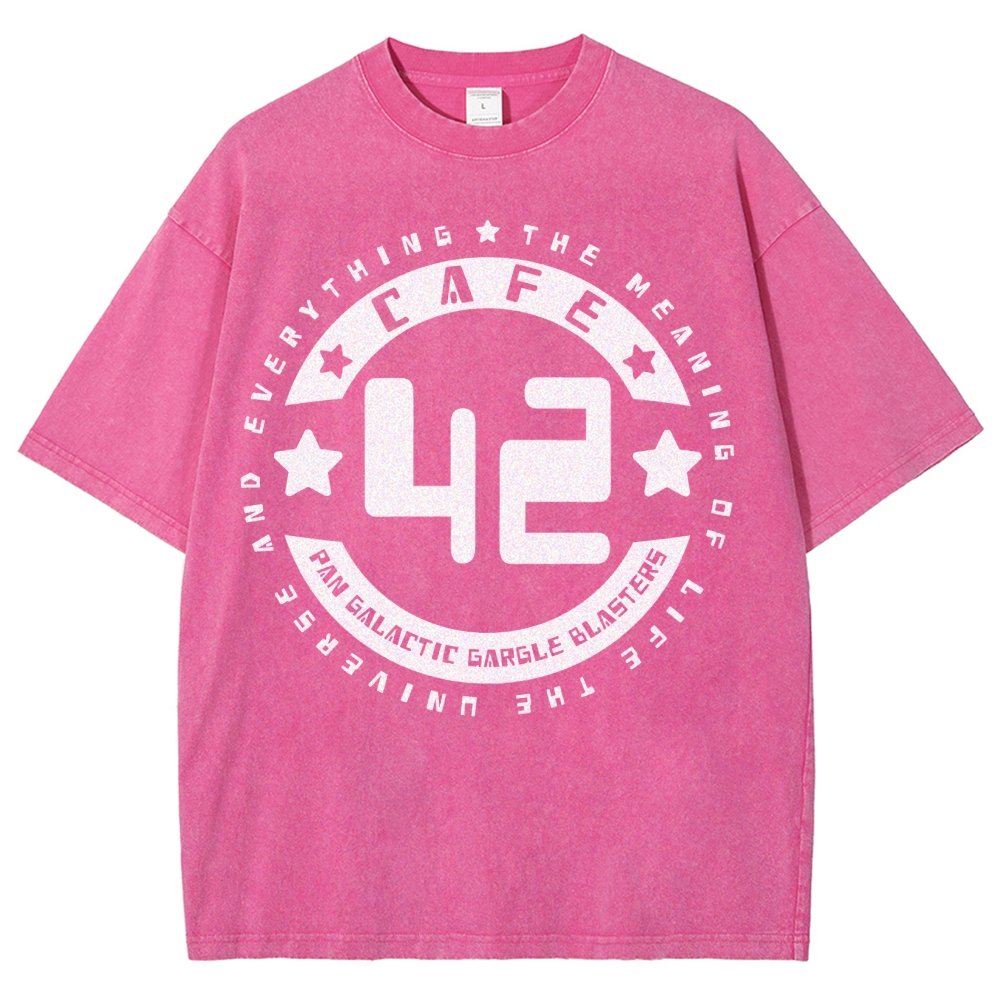 Cafe 42 Vintage Distressed T-shirt