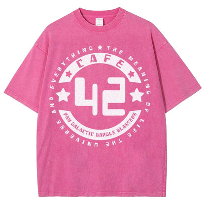 Cafe 42 Vintage Distressed T-shirt