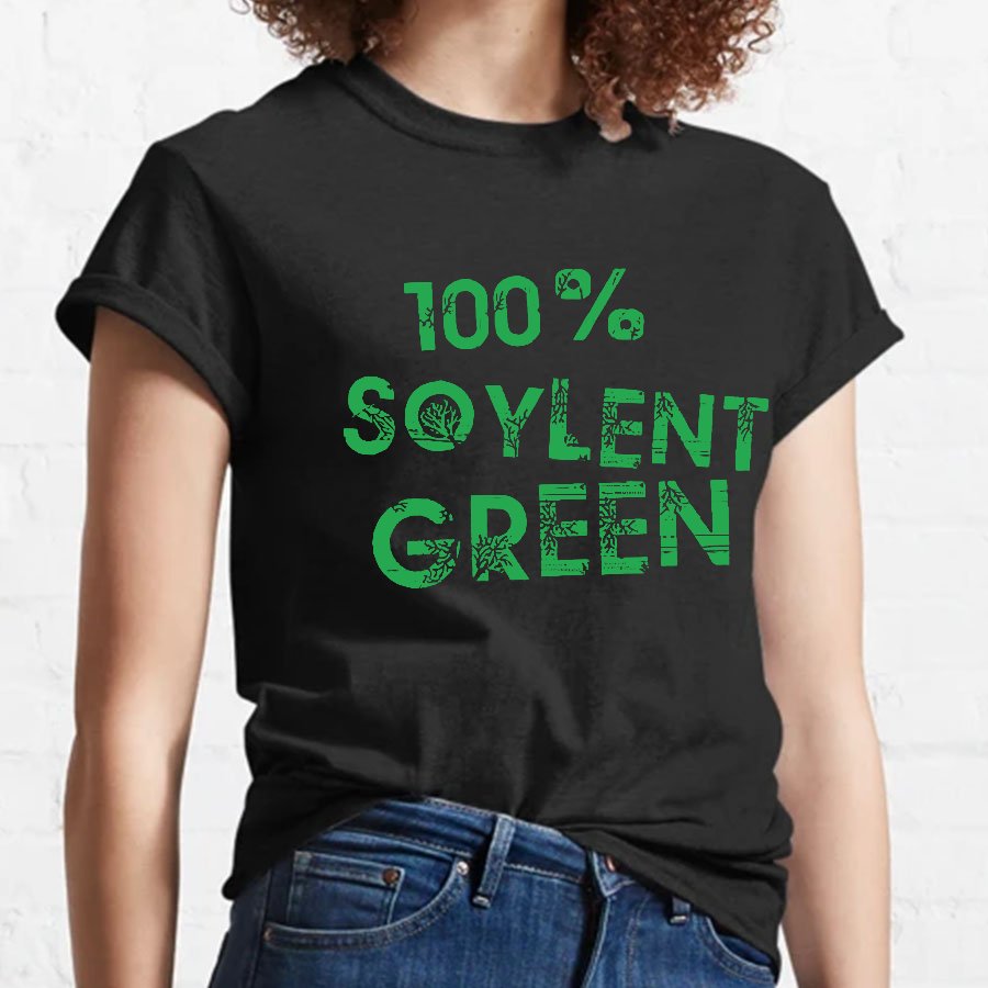 100% Soylent Green Geeky T-Shirt