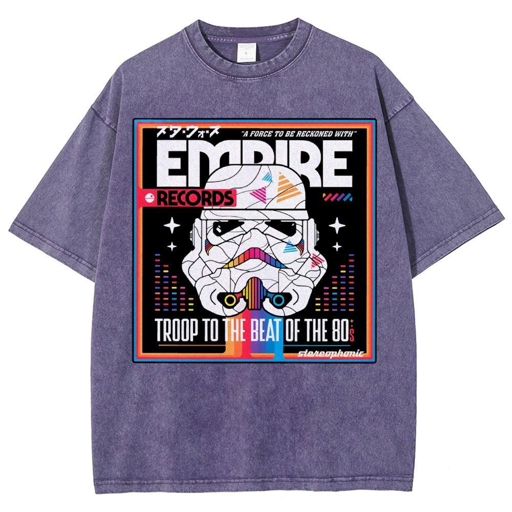 Troop to the Beats Vintage Distressed T-shirt