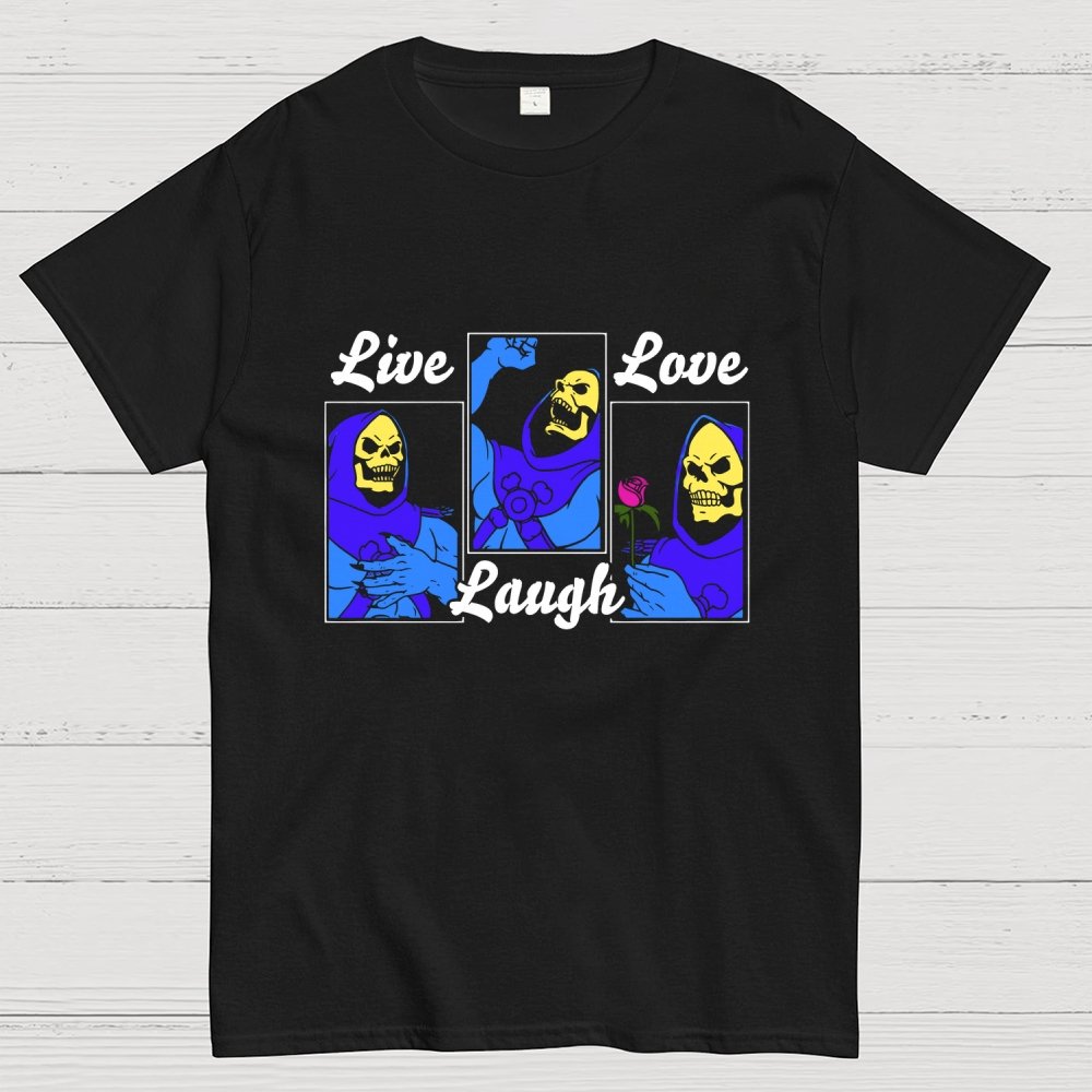 Live Laugh Love Geek T-Shirt