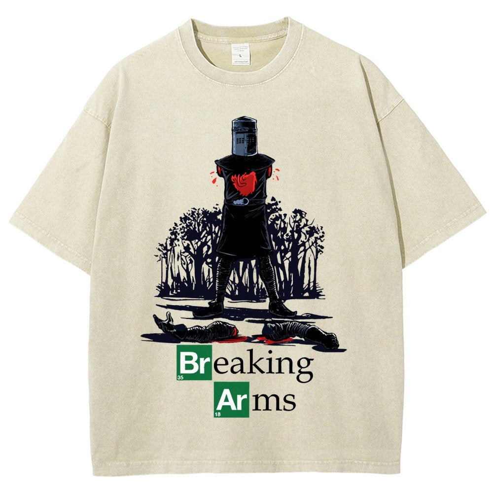Breaking Arms Vintage Distressed T-shirt