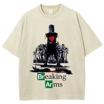 Breaking Arms Vintage Distressed T-shirt