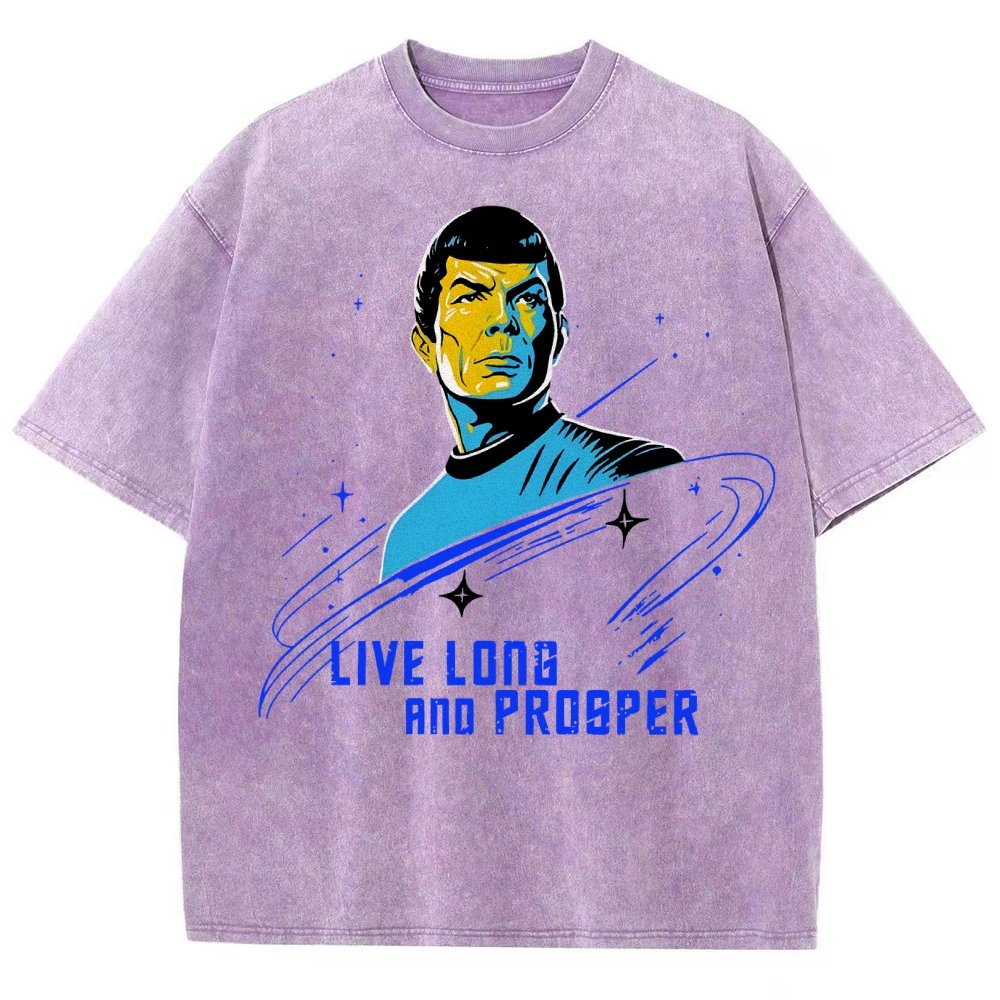 Live long and prosper Vintage Distressed T-shirt