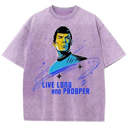 Live long and prosper Vintage Distressed T-shirt