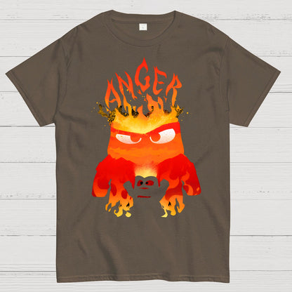 Anger Fire Geek T-Shirt