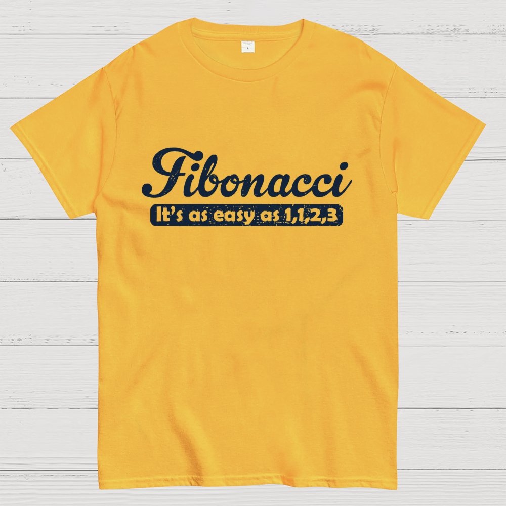 Fibonacci Funny Math Unisex Geek T-Shirt