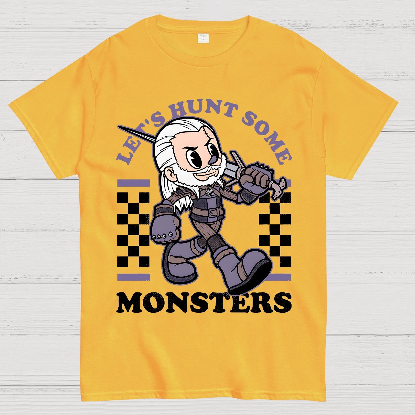 Hunt Some Monsters Geek T-Shirt