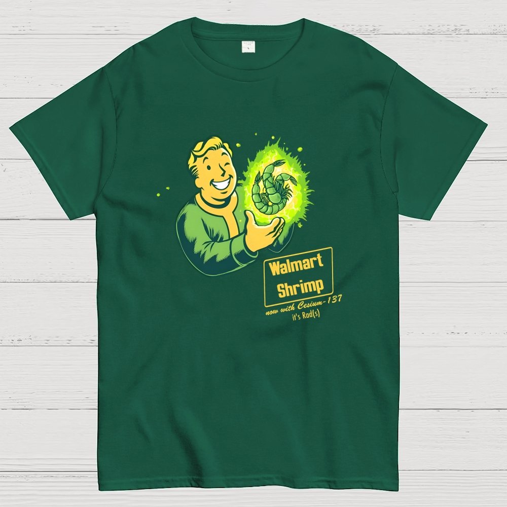 Radioactive Shrimp Geek T-Shirt