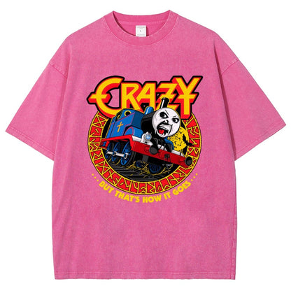 Crazy Tom Vintage Distressed T-shirt