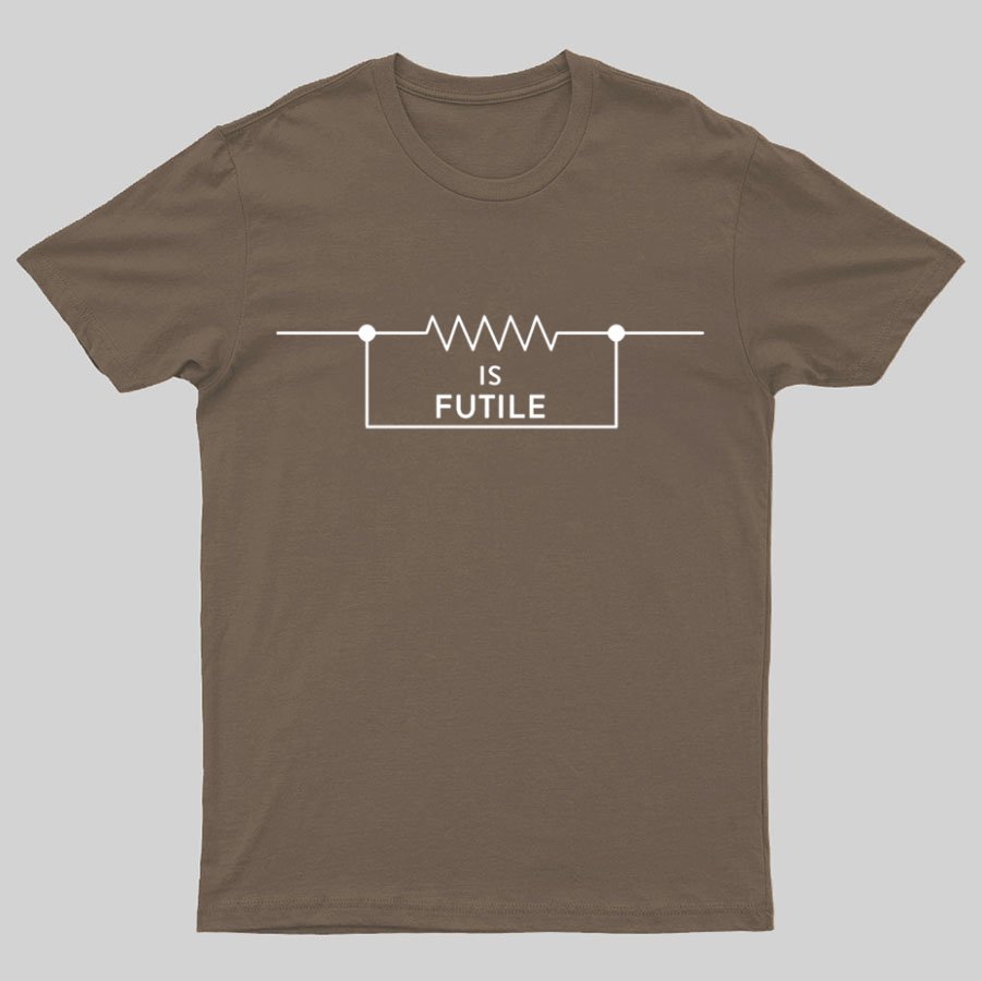 Funny Engineer Resistor Geek Science T-shirt