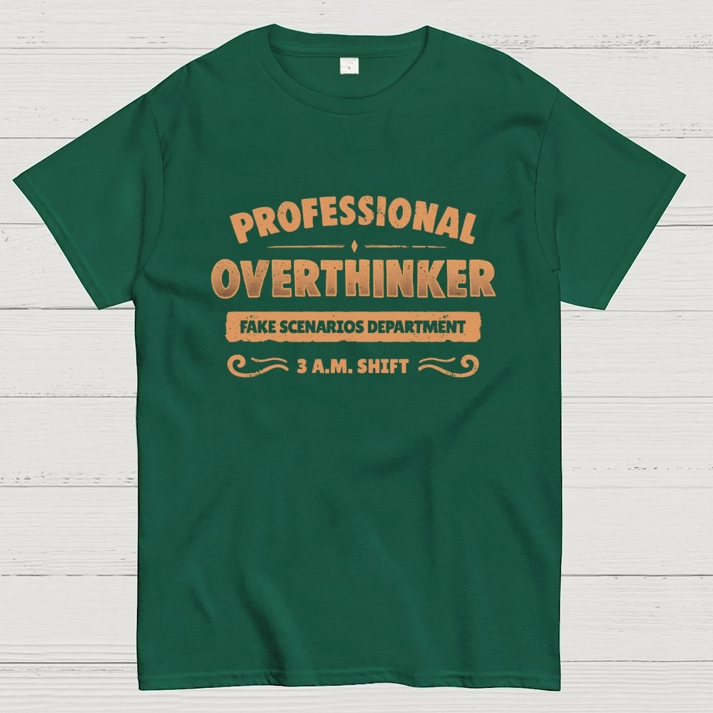 Professional Overthinker Geek T-Shirt