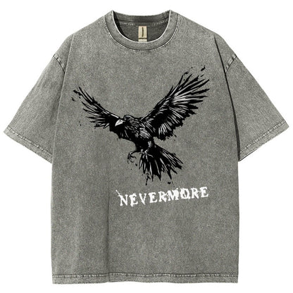 Nevermore Vintage Distressed T-shirt