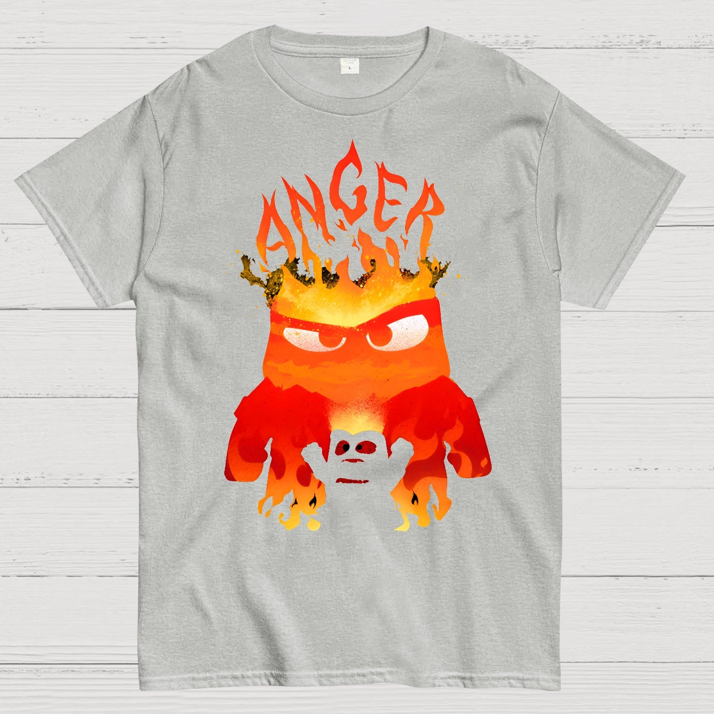 Anger Fire Geek T-Shirt