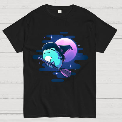 Halloween Frog Witch Geek T-Shirt
