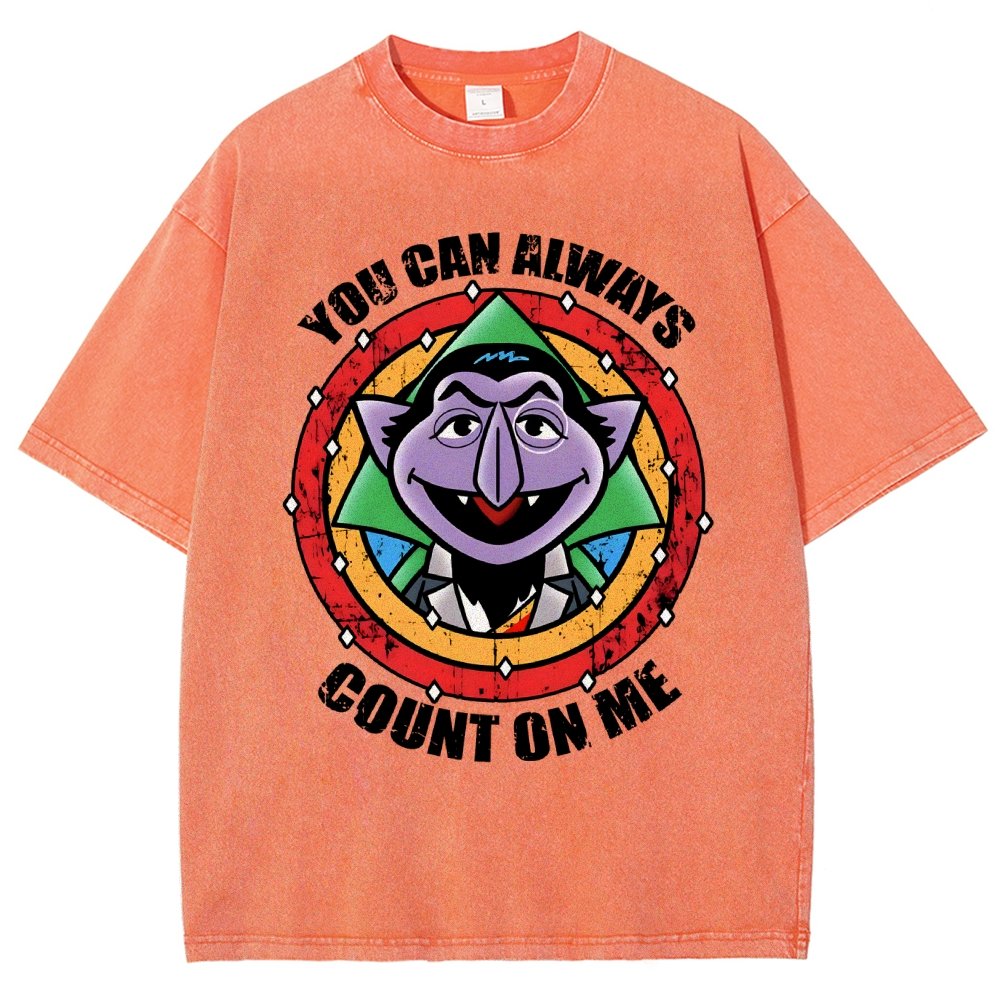 Count On Me Vintage Distressed T-shirt