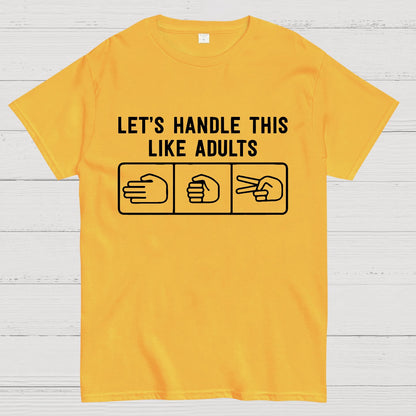 Rock Paper Scissors Geek T-Shirt