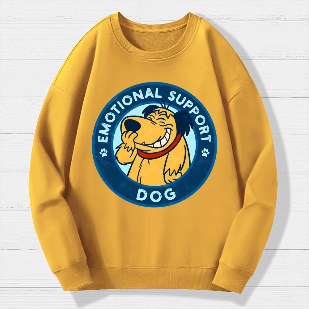 Dog Support Or Not? Geek Cotton Sweatshirt