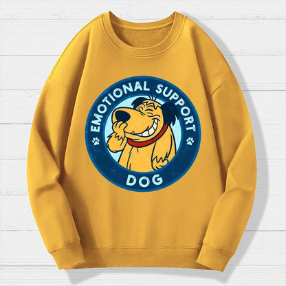 Dog Support Or Not? Geek Cotton Sweatshirt