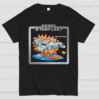 Lightning Bug Knock-off Spaceship Geek T-Shirt