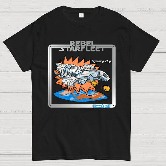 Lightning Bug Knock-off Spaceship Geek T-Shirt