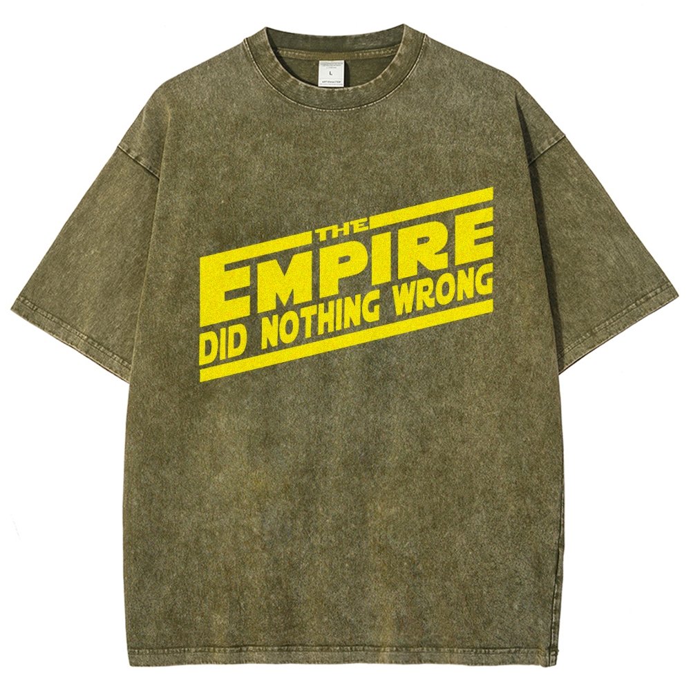 The Empire Did Nothing Wrong Vintage Distressed T-shirt