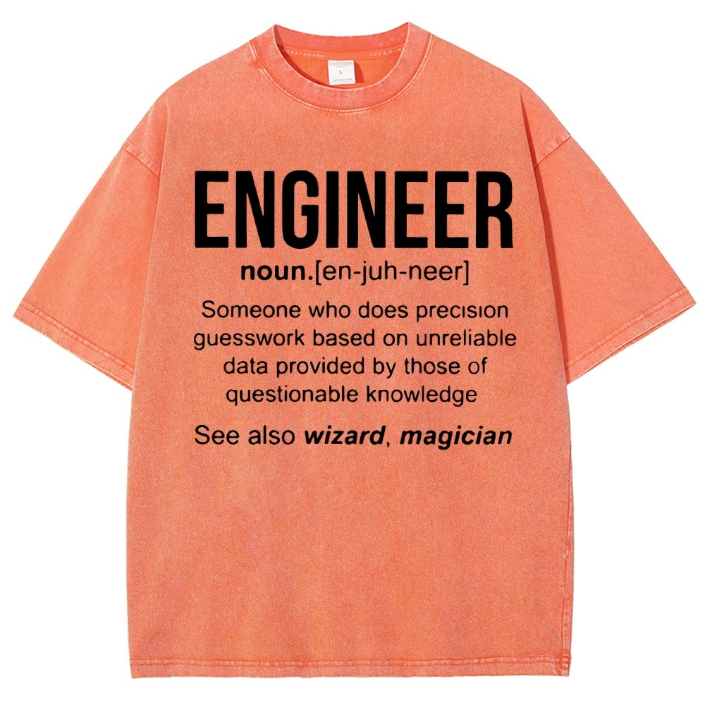 Engineer Vintage Distressed T-shirt