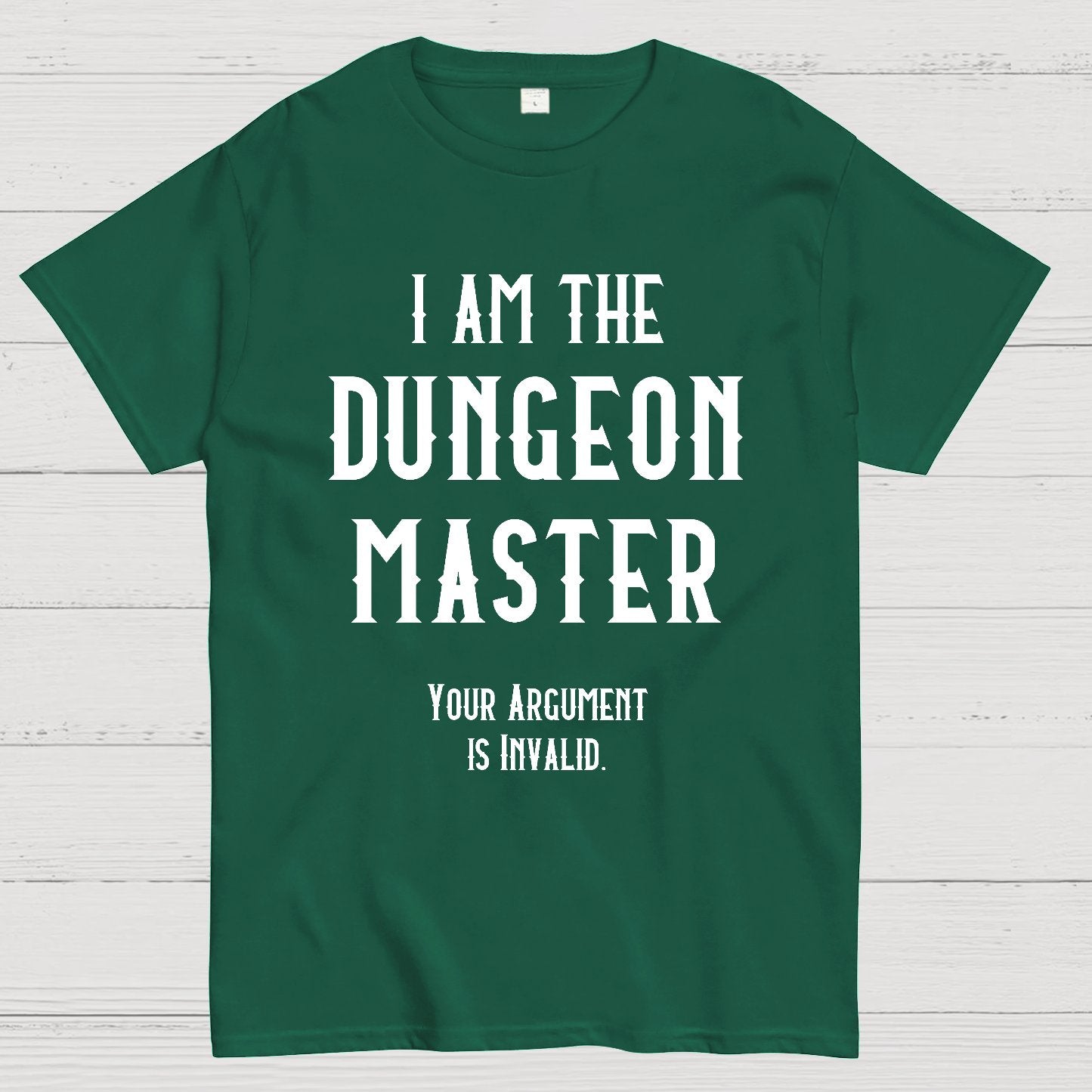 I am The Dungeon Master Nerd Geek T-Shirt
