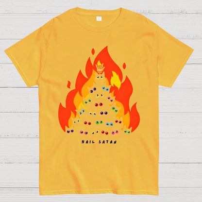 Hail Satan Geek T-Shirt
