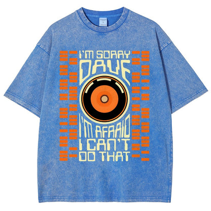 I'm Sorry Dave Vintage Distressed T-shirt