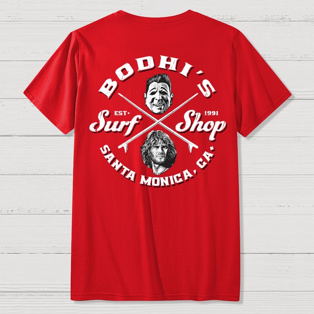 Bodhi's Surf Shop Back-Printed Geek T-Shirt