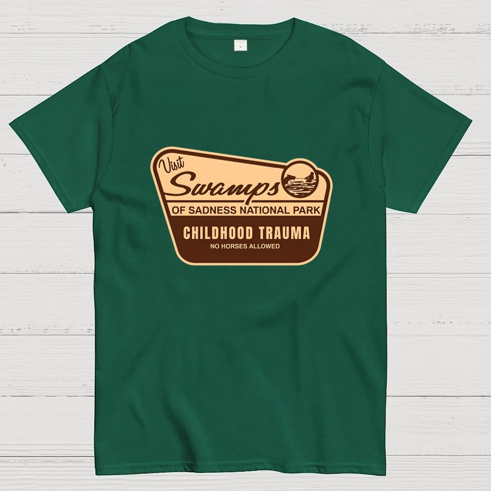Mysterious Swamps National Park Geek T-Shirt