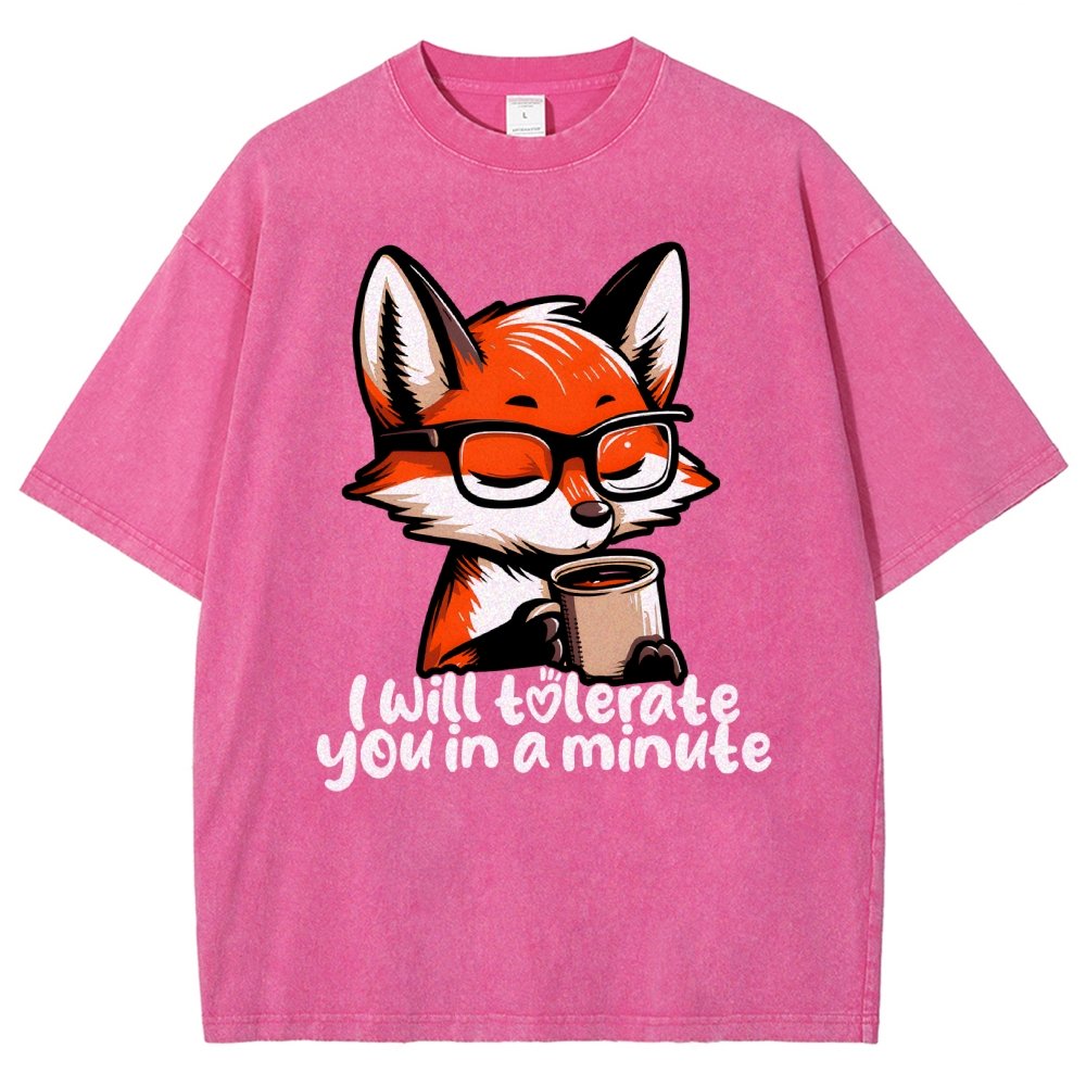 Tolerant Fox Vintage Distressed T-shirt