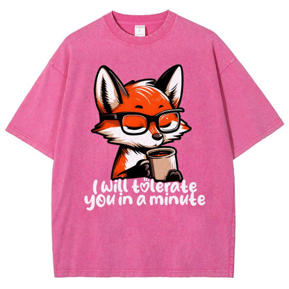 Tolerant Fox Vintage Distressed T-shirt