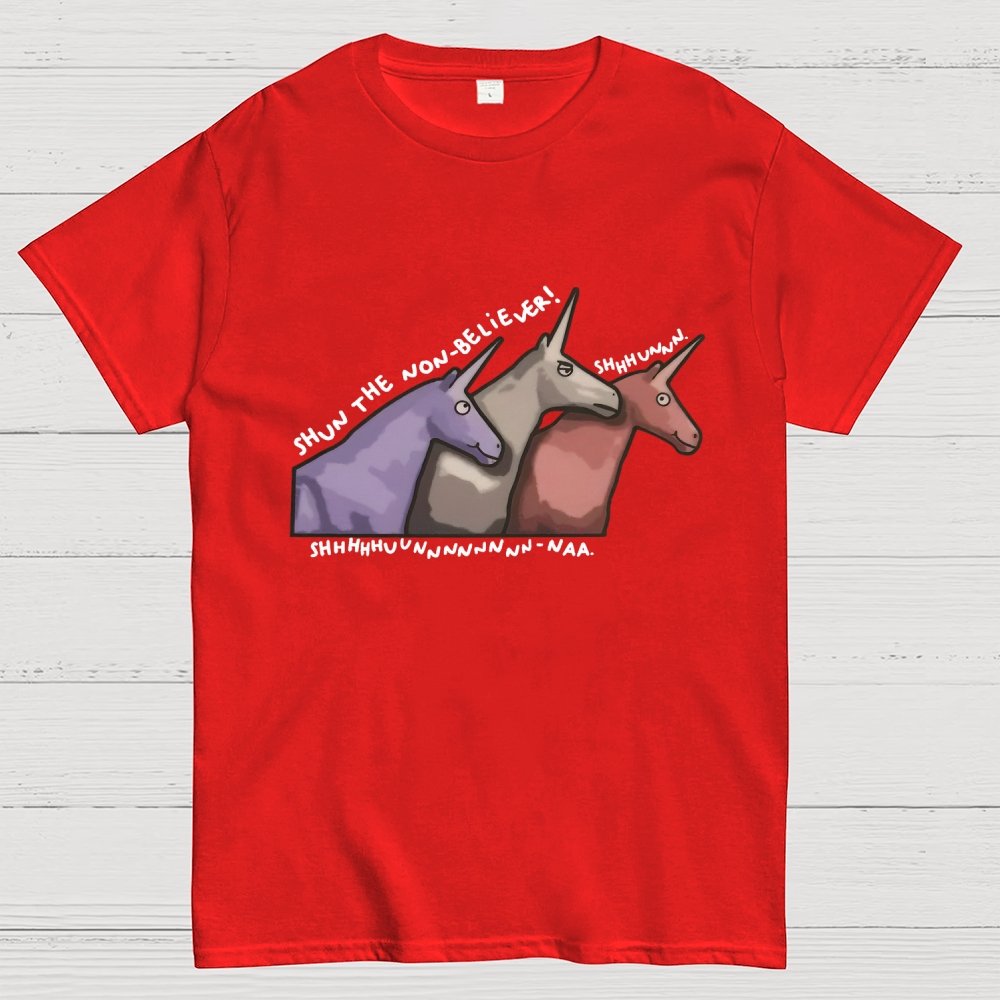 Shun the Non-Believer Geek T-Shirt