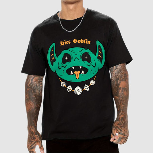 Dice Goblin Geek T-Shirt