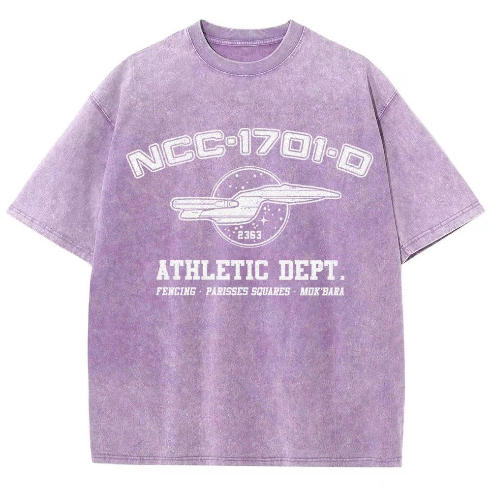 Space Athletic A New Generations Vintage Distressed T-shirt