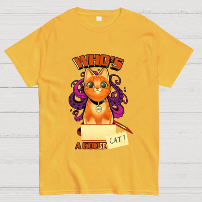 Who’s A Goose Cat Geek T-Shirt