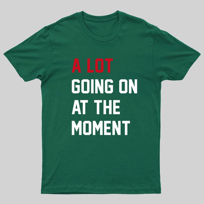 A Lot Going On at The Moment Geeky T-Shirt