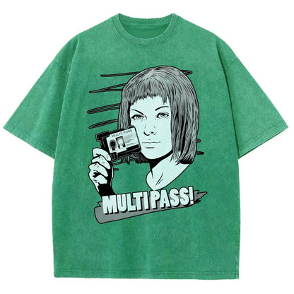 MULTIPASS! Vintage Distressed T-shirt